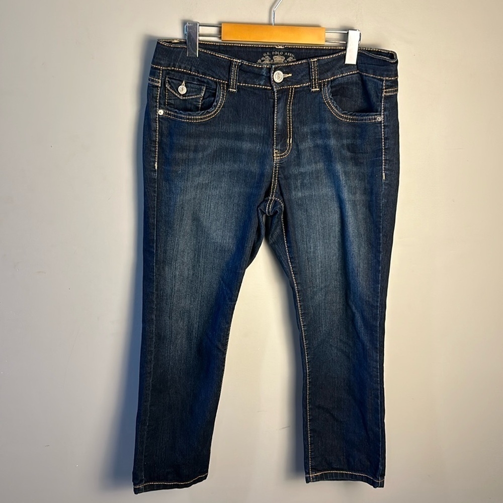 Vintage U.S. Polo Assn. Dark Wash Mid-Rise Jeans Denim Women's Size 12